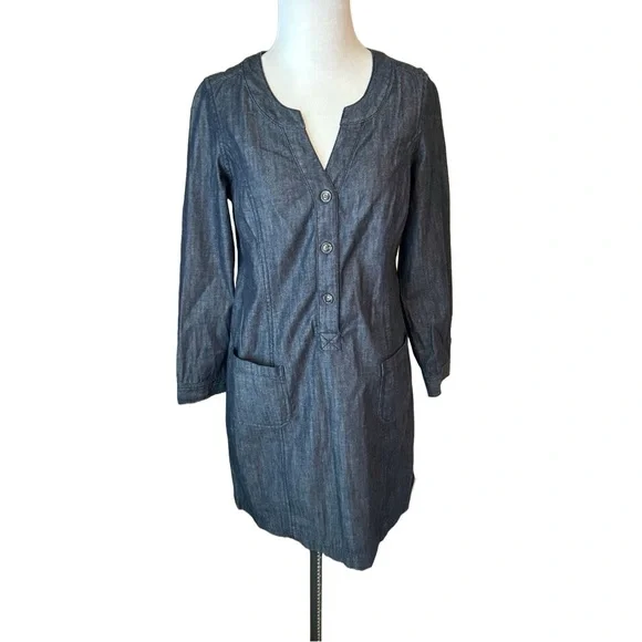 mini boden denim dress Boden Girls Denim Shirt Dress in Blue